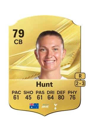 Hunt - 79 - Rare EA FC 27 card