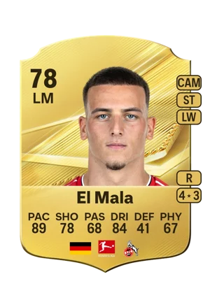 El Mala - 78 - Rare EA FC 27 card