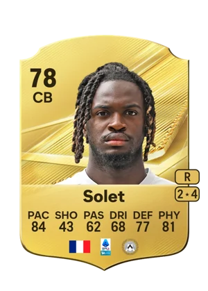 Solet - 78 - Rare EA FC 27 card