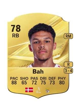Bah - 78 - Rare EA FC 27 card