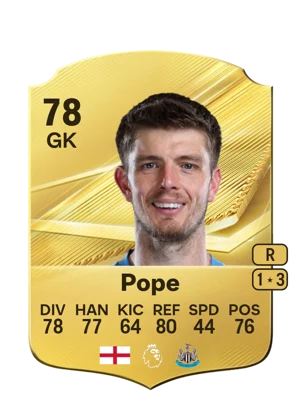 Pope - 78 - Rare EA FC 27 card