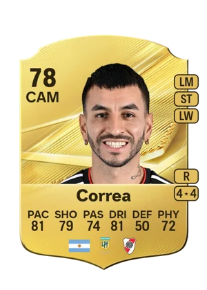 Correa - 78 - Rare EA FC 27 card
