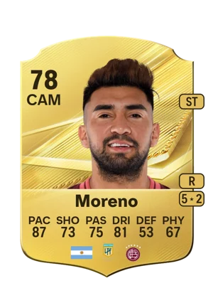 Moreno - 78 - Rare EA FC 27 card