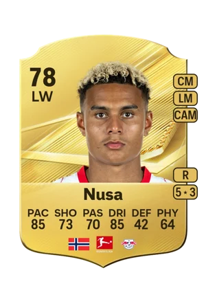 Nusa - 78 - Rare EA FC 27 card