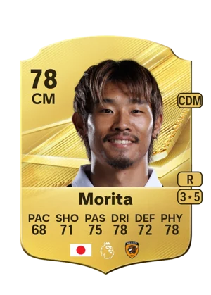 Morita - 78 - Rare EA FC 27 card