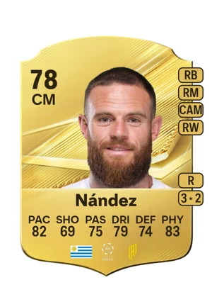 Nández - 78 - Rare EA FC 27 card