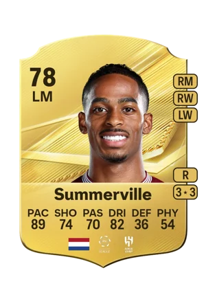 Summerville - 78 - Rare EA FC 27 card