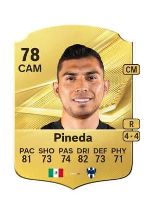 Pineda - 78 - Rare EA FC 27 card