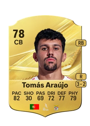 Tomás Araújo - 78 - Rare EA FC 27 card