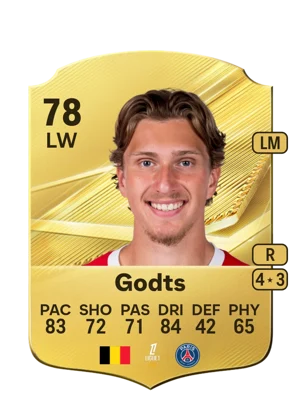 Godts - 78 - Rare EA FC 27 card