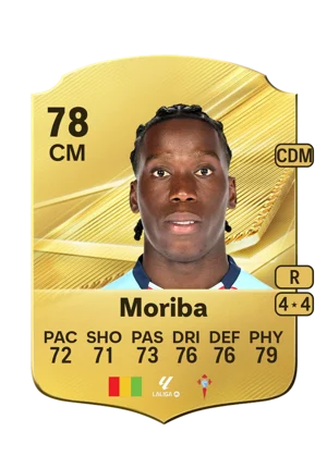 Moriba - 78 - Rare EA FC 27 card