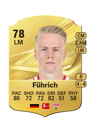 Führich - 78 - Rare EA FC 27 card