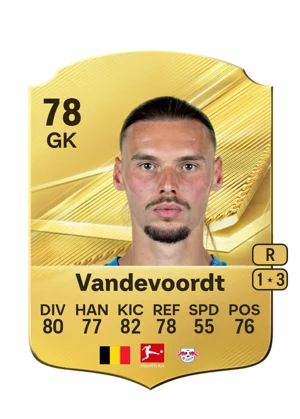 Vandevoordt - 78 - Rare EA FC 27 card