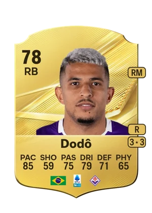 Dodô - 78 - Rare EA FC 27 card