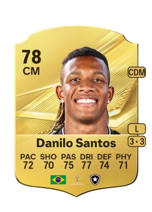 Danilo Santos - 78 - Rare EA FC 27 card