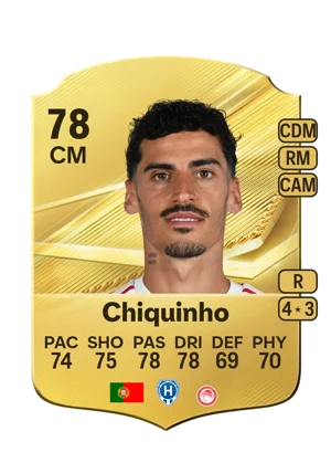 Chiquinho - 78 - Rare EA FC 27 card