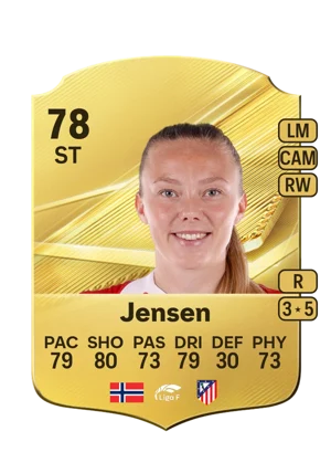 Jensen - 78 - Rare EA FC 27 card
