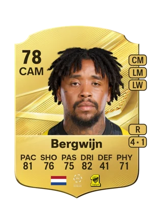 Bergwijn - 78 - Rare EA FC 27 card