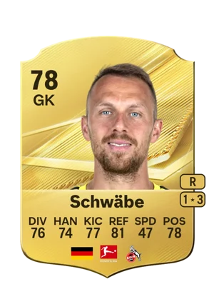 Schwäbe - 78 - Rare EA FC 27 card