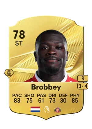Brobbey - 78 - Rare EA FC 27 card