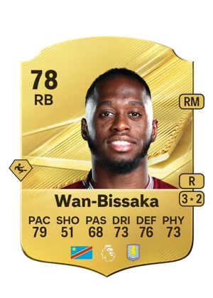 Wan-Bissaka - 78 - Rare EA FC 27 card