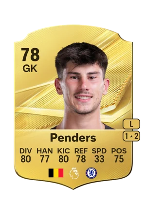 Penders - 78 - Rare EA FC 27 card