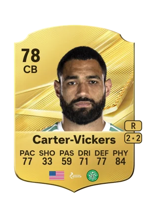 Carter-Vickers - 78 - Rare EA FC 27 card