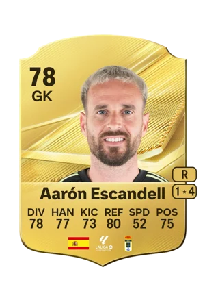 Aarón Escandell - 78 - Rare EA FC 27 card