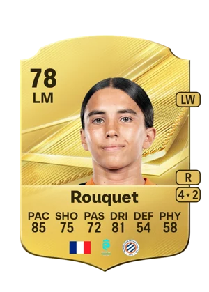 Rouquet - 78 - Rare EA FC 27 card