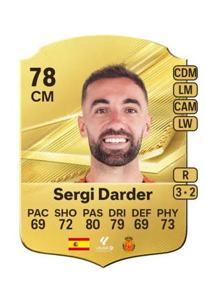 Sergi Darder - 78 - Rare EA FC 27 card