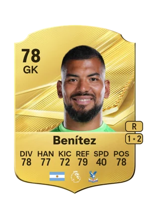 Benítez - 78 - Rare EA FC 27 card