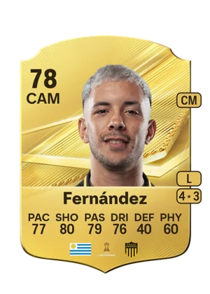 Fernández - 78 - Rare EA FC 27 card