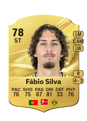 Fábio Silva - 78 - Rare EA FC 27 card