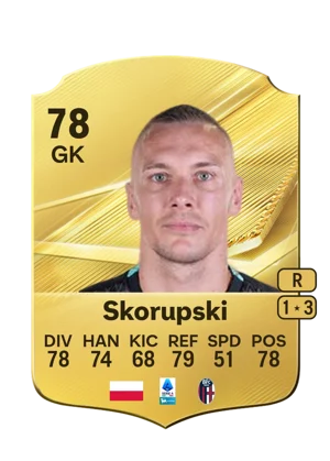 Skorupski - 78 - Rare EA FC 27 card