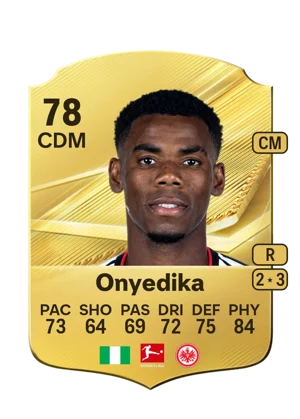 Onyedika - 78 - Rare EA FC 27 card