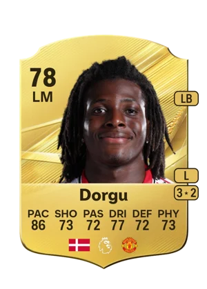 Dorgu - 78 - Rare EA FC 27 card