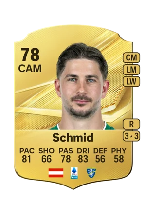 Schmid - 78 - Rare EA FC 27 card