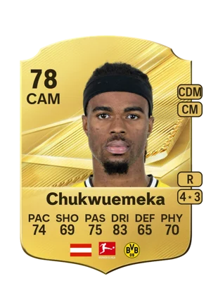 Chukwuemeka - 78 - Rare EA FC 27 card