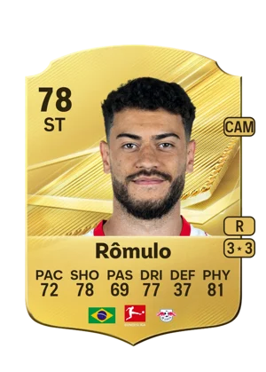 Rômulo - 78 - Rare EA FC 27 card