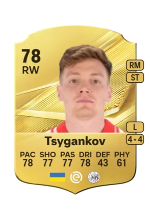 Tsygankov - 78 - Rare EA FC 27 card