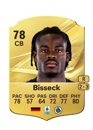 Bisseck - 78 - Rare EA FC 27 card