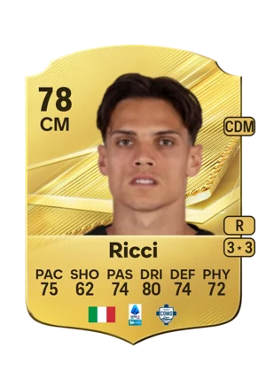 Ricci - 78 - Rare EA FC 27 card