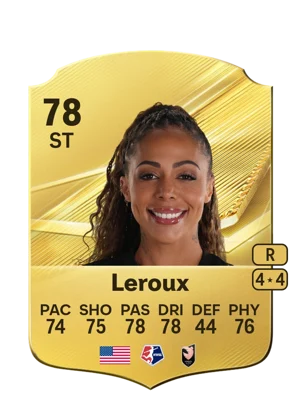 Leroux - 78 - Rare EA FC 27 card