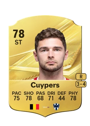 Cuypers - 78 - Rare EA FC 27 card