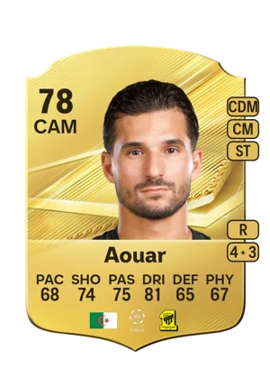 Aouar - 78 - Rare EA FC 27 card