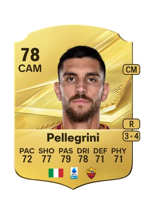 Pellegrini - 78 - Rare EA FC 27 card