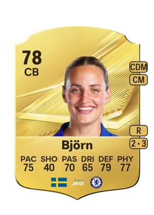 Björn - 78 - Rare EA FC 27 card