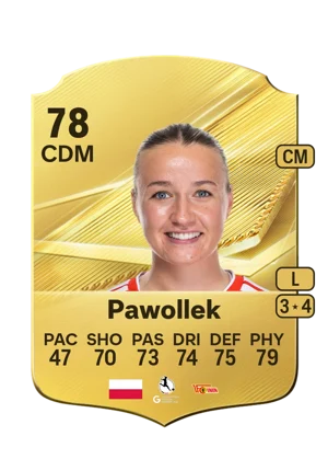 Pawollek - 78 - Rare EA FC 27 card