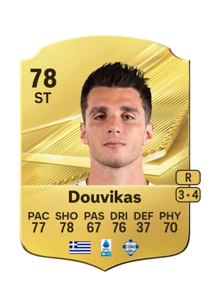 Douvikas - 78 - Rare EA FC 27 card