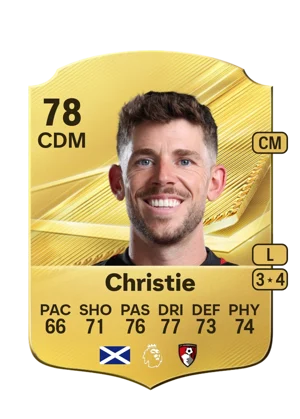 Christie - 78 - Rare EA FC 27 card